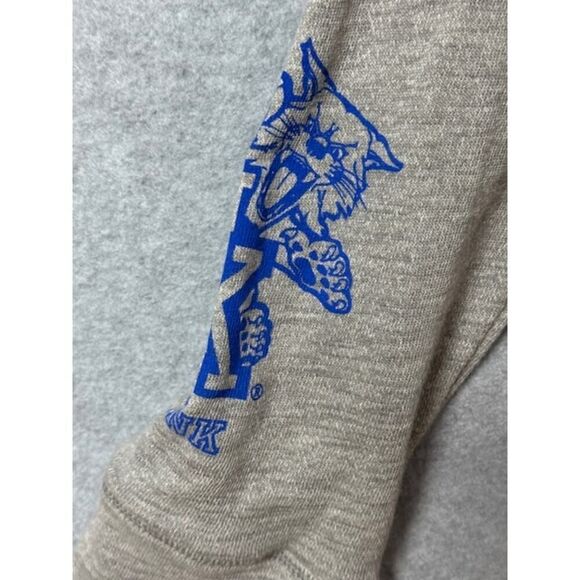 Victoria Secret Pink U Kentucky Wildcats Sequins Hooded Cropped Sweatshirt M - Picture 6 of 8